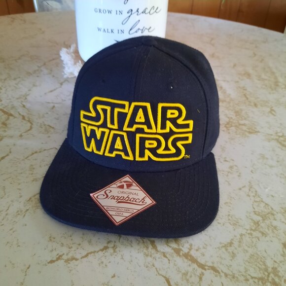 Vintage 1997 Star Wars MEN'S Original SnapBack Hat Adjustable NWT!! - Black, OS - Picture 13 of 13